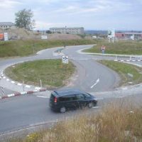 Rechts blinken, links abbiegen, kreis verkehren Rechts blinken, links abbiegen, kreis verkehren