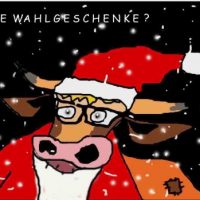 Der Niquhlaus verteilt ...