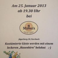 Fasching oder Feuerwehr?