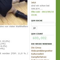 Um 08:43 war es so weit! Um 08:43 war es so weit!