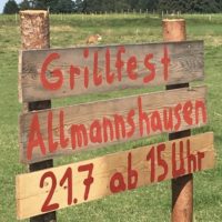 Grillfest in Allmannshausen, Sommerfest in Farchach