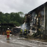 Verheerender Brand im Manthal