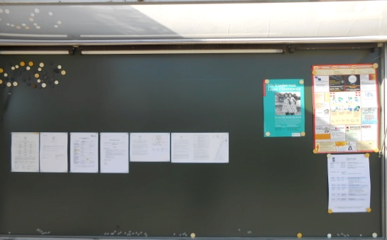 Der Schaukasten in Berg