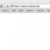 Berger CSU von der Bildfläche verschwunden - und bauz pardauz wieder da!