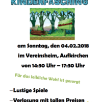 Kinderfasching des MTV Berg