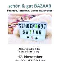 Schön & gut Bazaar - die zweite!