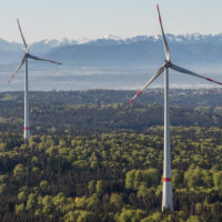 Der Wind und die Windräder