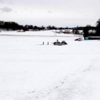 A rechte Gaudi - Berg im Schnee