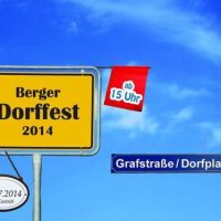 Das 27. Berger Dorffest