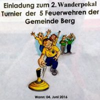 Einladung zum Feuerwehrturnier Einladung zum Feuerwehrturnier
