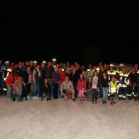 Fast wie beim Film ... die Übung der FFW Berg