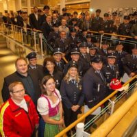 … und noch eine Gratulation - Jubilare bei der Feuerwehr!