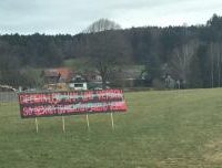 Protest gegen den Protest in Höhenrain