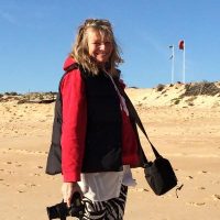 Die Grafik-Designerin