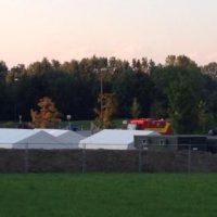 Heute Abend: Möbellieferung für die Zeltanlage Heute Abend: Möbellieferung für die Zeltanlage