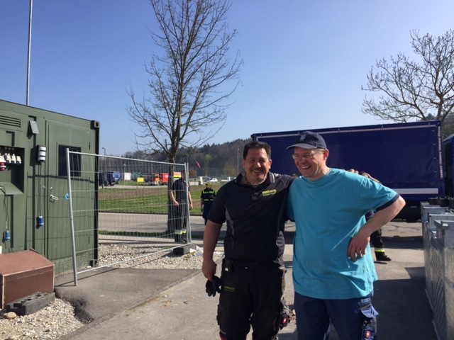 Andreas Pain, Kreisbrandinspektion STA und Georg Haslbeck