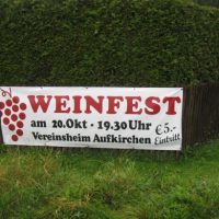 Weinfest mit Heimfahrservice