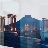 Berg schaut auf Syrien