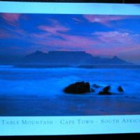 Grüße vom Tafelberg nach Berg