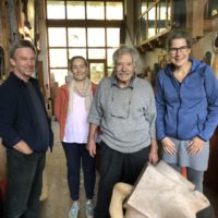 Von der Entdeckung der Winzigkeit und neuen Gästen: der vorletzte Ateliertag