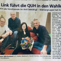 3 Millionen Besucher im QUH-Blog und 35 Mitglieder bei der Versammlung 3 Millionen Besucher im QUH-Blog und 35 Mitglieder bei der Versammlung
