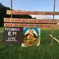 Sonnwendfeuer in Kempfenhausen