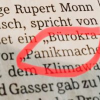 Klimawandel als "Panikmache"?