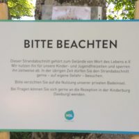 Verbotene Nachrichten: WDL sperrt Seeufer ab!