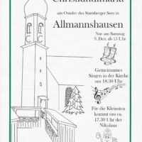 Christkindlmarkt in Allmannshausen