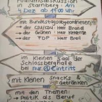 Podiumsdiskussion in Starnberg