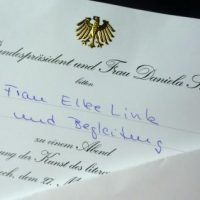 Bundespräsident Gauck empfängt Bergs dritte Bürgermeisterin Elke Link Bundespräsident Gauck empfängt Bergs dritte Bürgermeisterin Elke Link