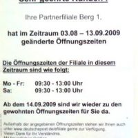 Ferien bei der Post Ferien bei der Post