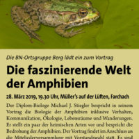 Vortrag: Die faszinierende Welt der Amphibien