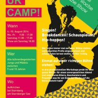Ein neues Ferienangebot - das Kulturcamp