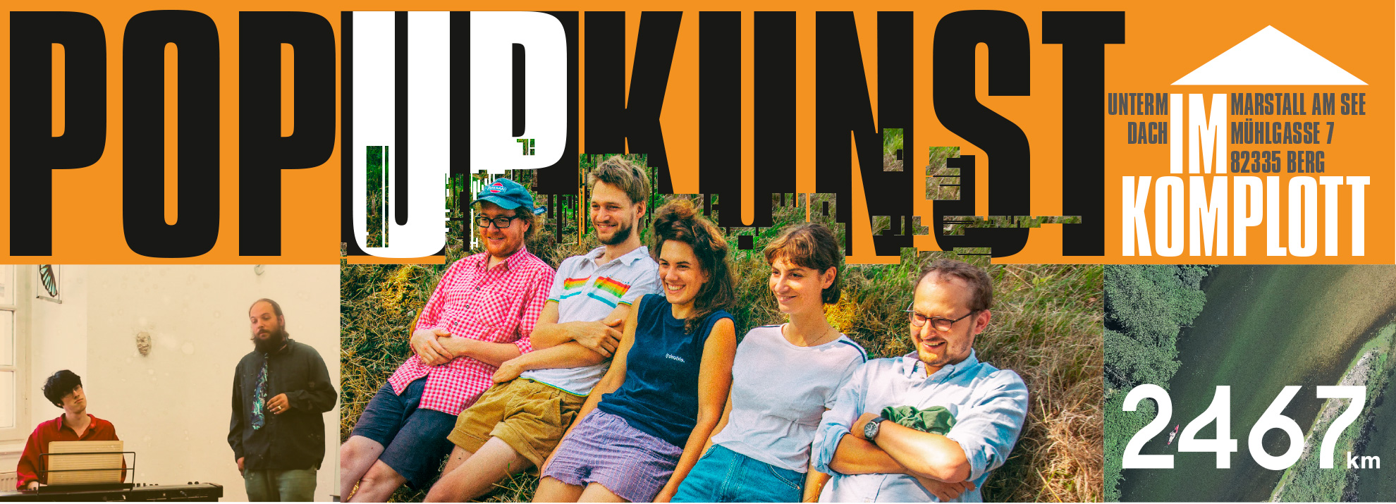 PopUpKunst 04, Komplott unterm Dach, Oktober 2018