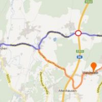 Umleitung nach Icking