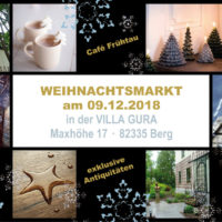 Weihnachtsmarkt in der Villa Gura