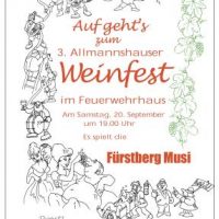Weinfest in Allmannshausen
