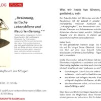 Ein neuer Zukunfts-Salon-Termin bei Susanne Plaschka