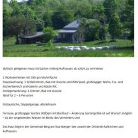 Idyllisches Haus in Aufhausen zu vermieten Idyllisches Haus in Aufhausen zu vermieten