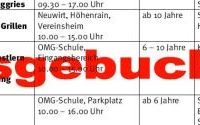 Ferien? Programm!