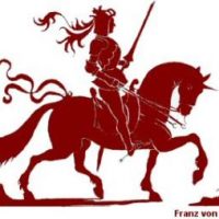 Rote und schwarze Ritter Rote und schwarze Ritter