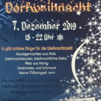 Bachhauser Dorfweihnacht 2019 Bachhauser Dorfweihnacht 2019