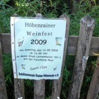 Weinfest in Höhenrain Weinfest in Höhenrain